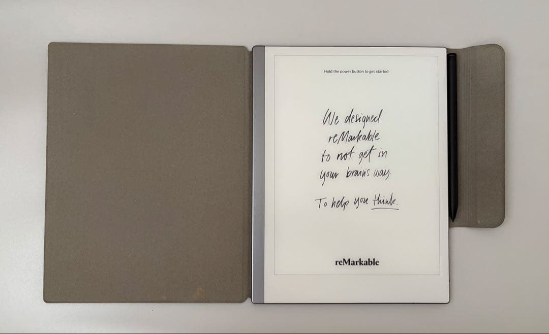 【出品再開】reMarkable 2 電子ペーパータブレット、純正ペン、カバー等