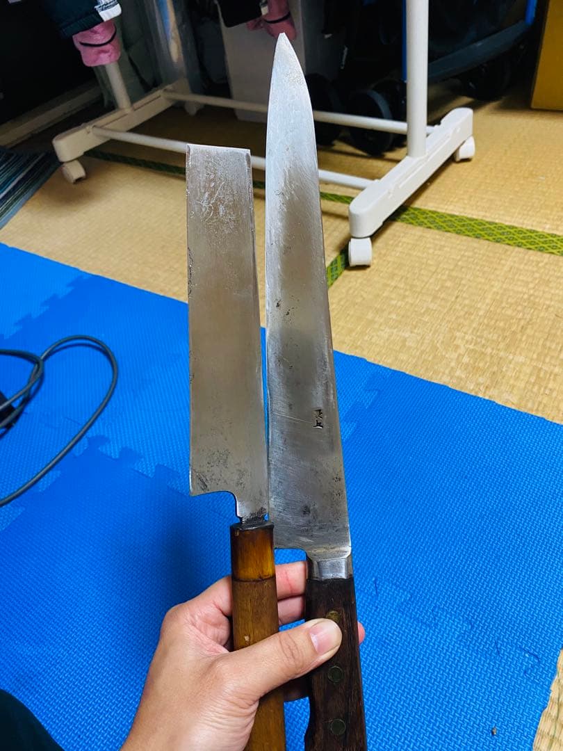 正本牛刀29cmと薄刃18.5cmセット