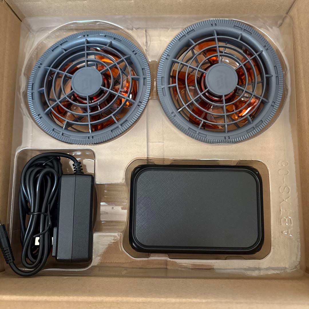 空調作業服 ファンバッテリーセット 43V超高出力 30000mAh 大容量 ❗️