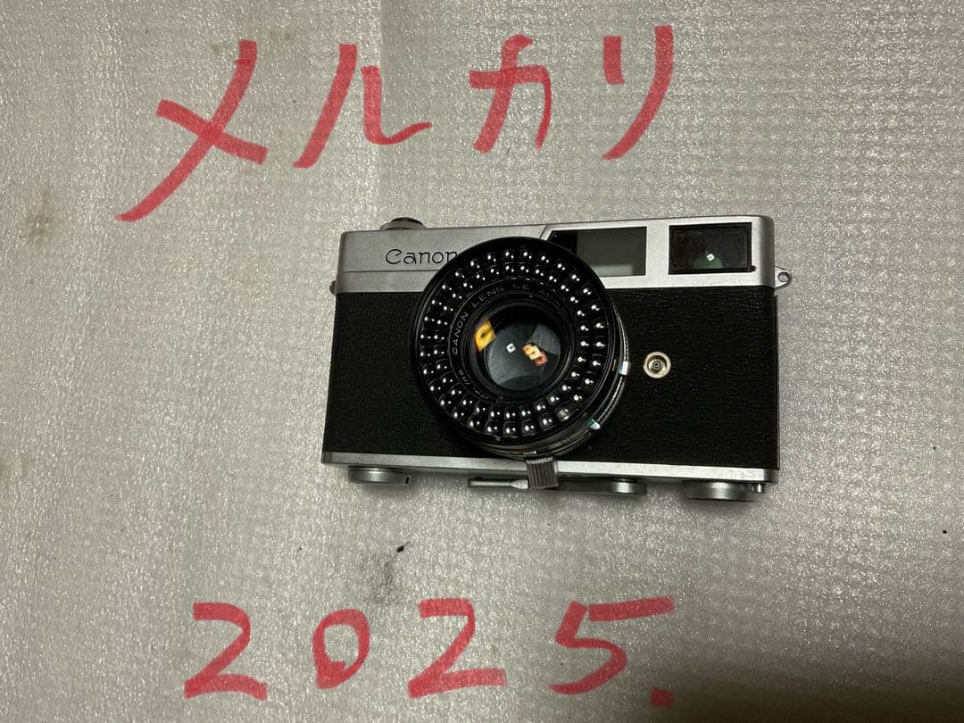 CANON／canonet。ケース付き　レトロカメラ　一眼レフ。日本製。