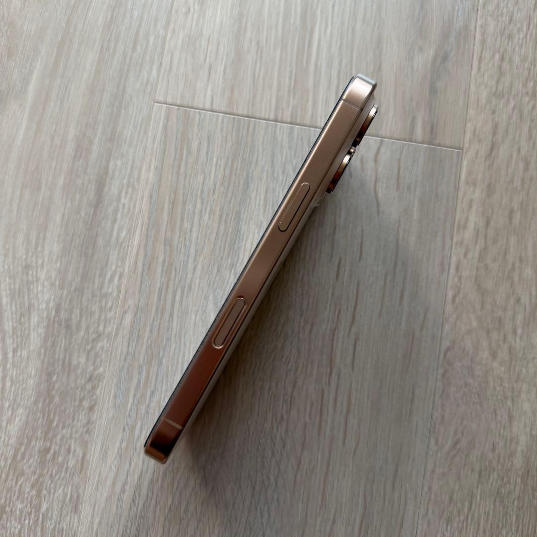 【極美品】iPhone 16 Pro 128GB デザート 100%