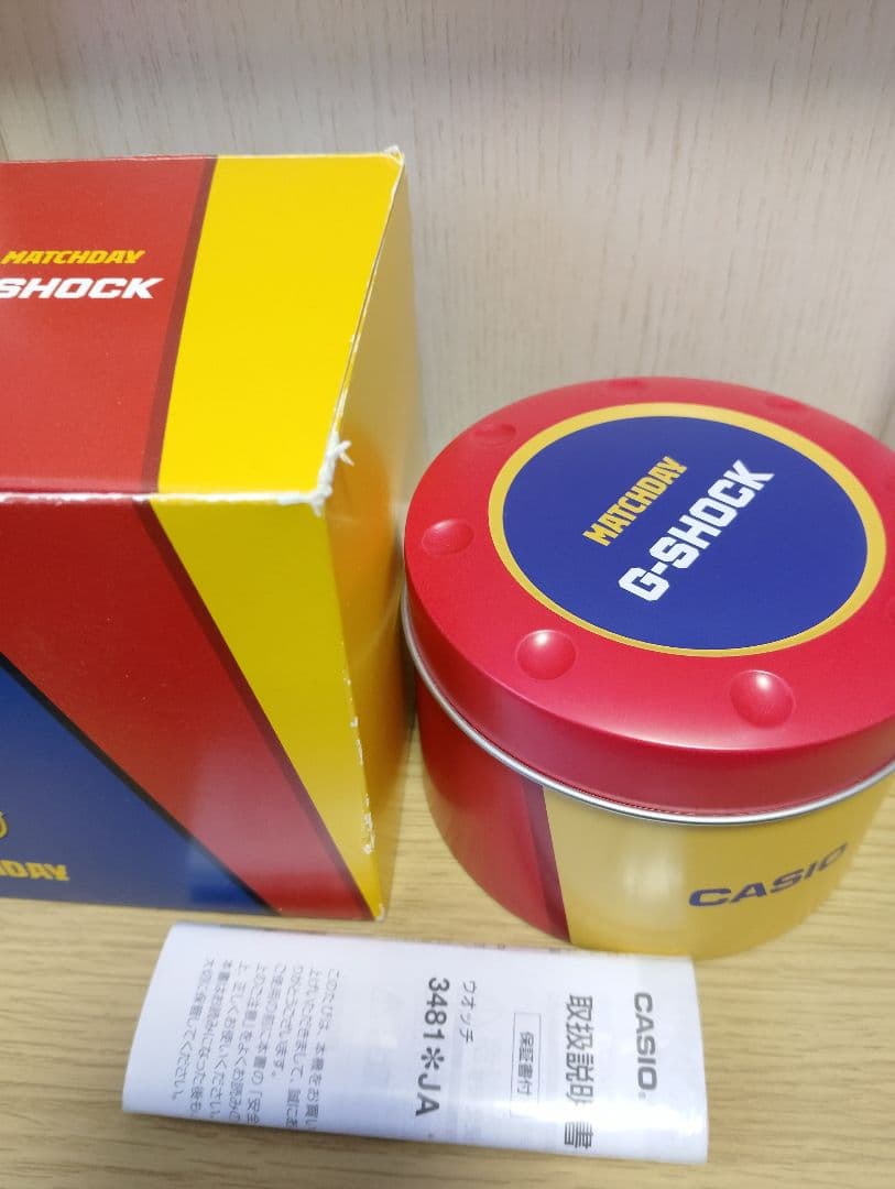 G-SHOCK GBD-100BAR-4JR MATCHDAY バルセロナ 美品