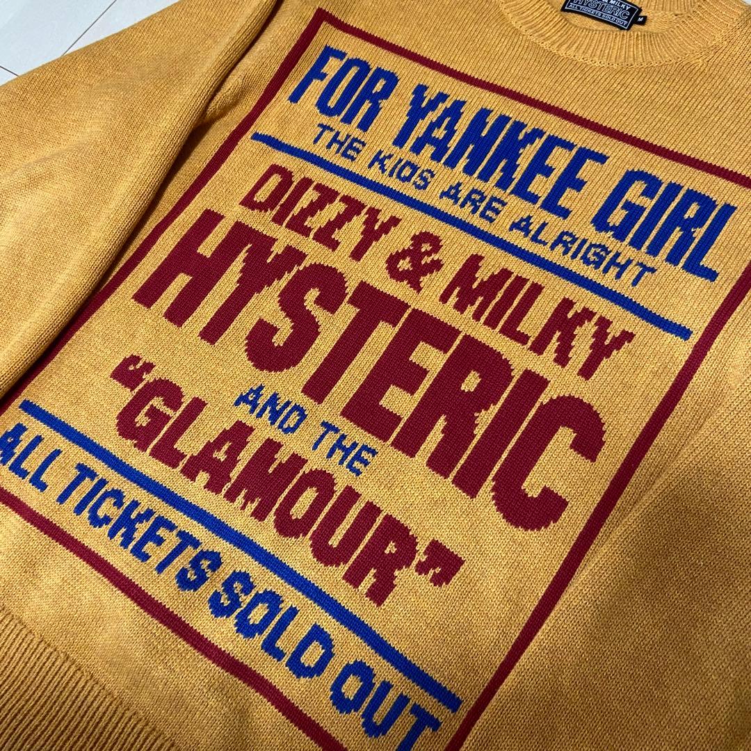 ヒステリックグラマー HYSTERIC GLAMOUR ニット Mサイズ