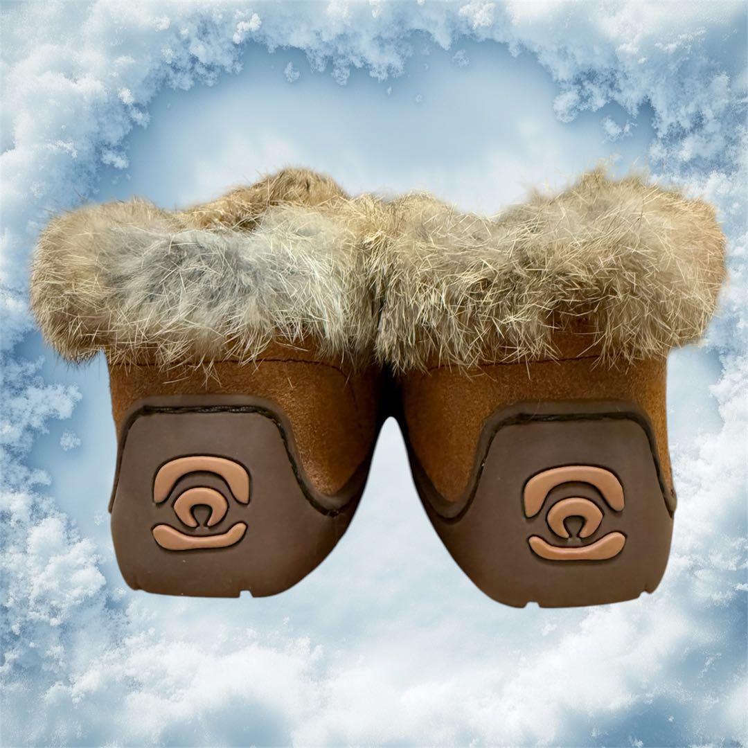 【新品】MANITOBAH 24cmマニトバ モカシン ブラウン 23.5cm