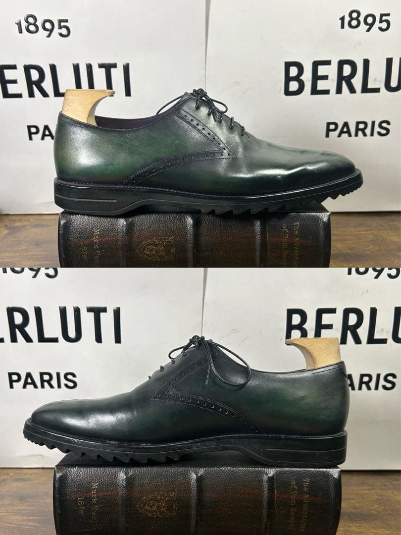 希少色　約35.3万円 Berluti アレッサンドロ レザーシューズ　9