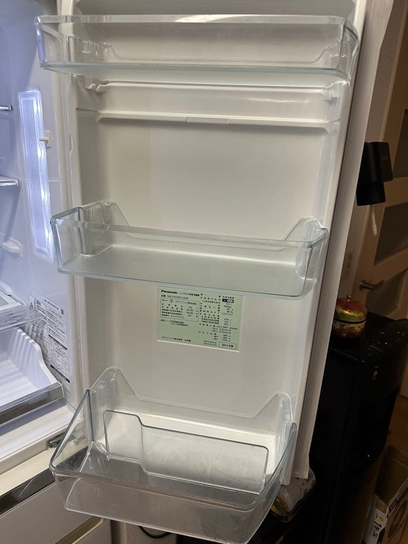 Panasonic NR-F470PV-W 冷蔵庫 474L
