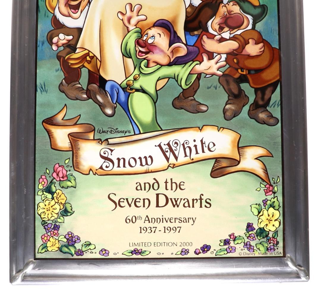 白雪姫と七人のこびと 60周年限定 ディズニー公式 ヴィンテージ ステンドグラス