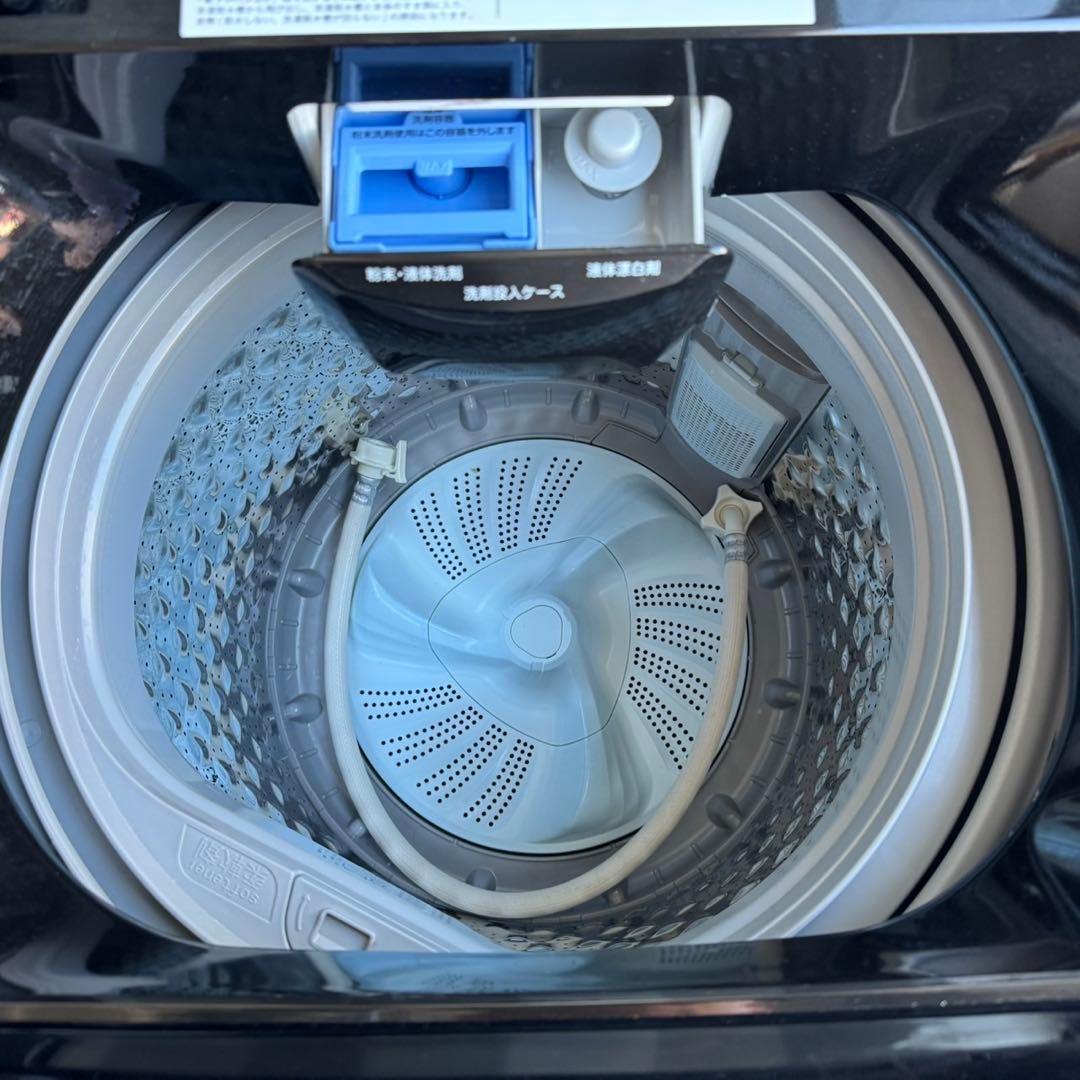 53⭐️2023.21年製美品★冷蔵庫　洗濯機　電子レンジ　家電セット　黒ブラック