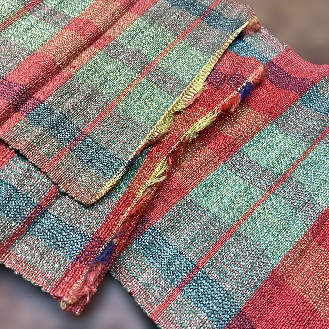 Os478 裂織 半巾 半幅帯