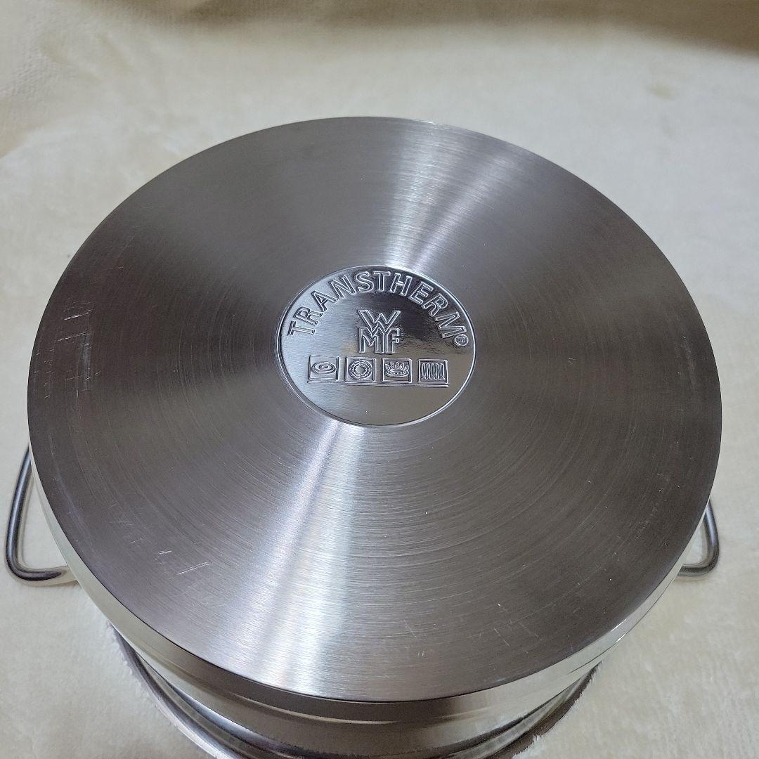 WMF TRANSTHERM 蓋つき両手鍋 24cm ステンレス IH対応