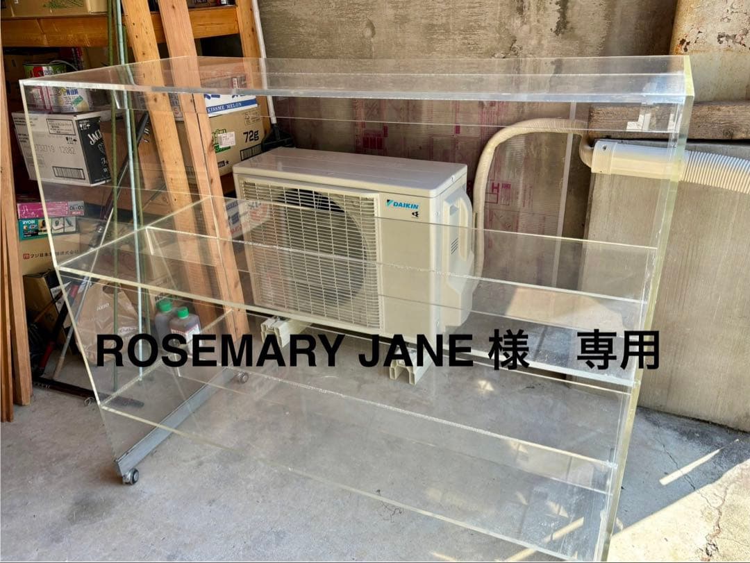 アクリル棚　店舗 什器 インテリア アンティーク