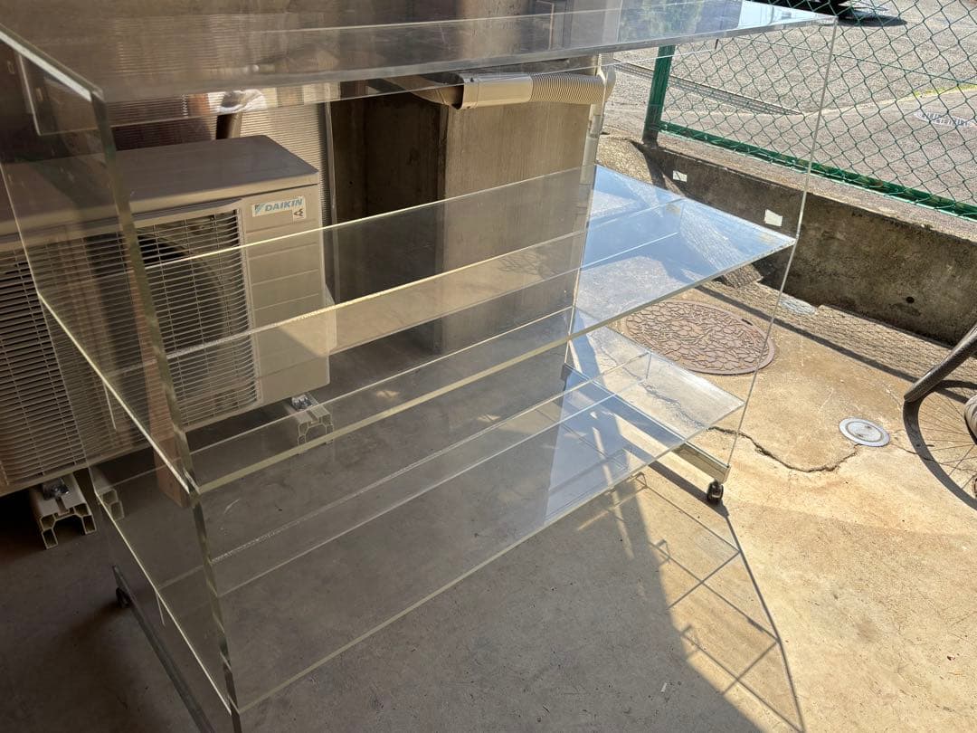 アクリル棚　店舗 什器 インテリア アンティーク