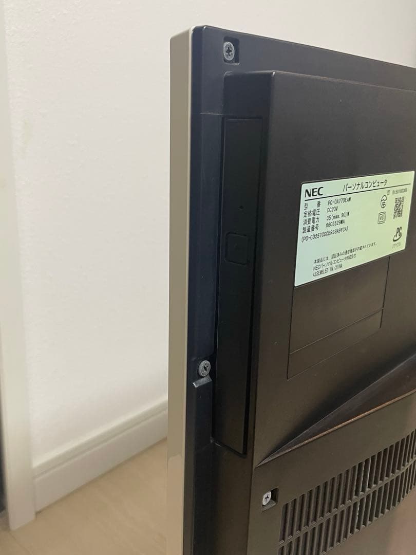 Windowsデスクトップ NEC LAVIE All-in-one DA770DAW Core i7