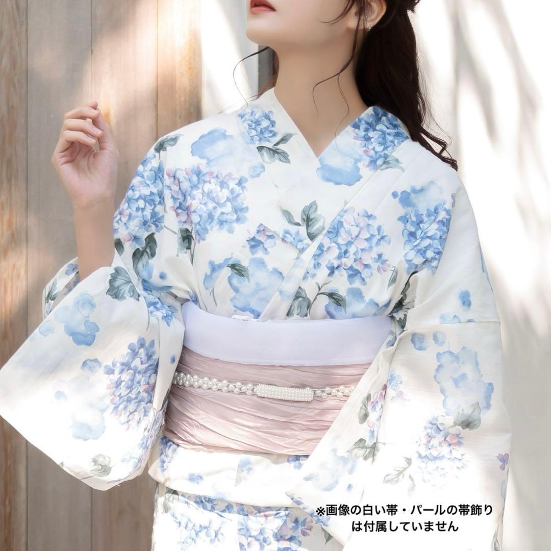 浴衣一式 編み籠付き 花柄 夏祭り