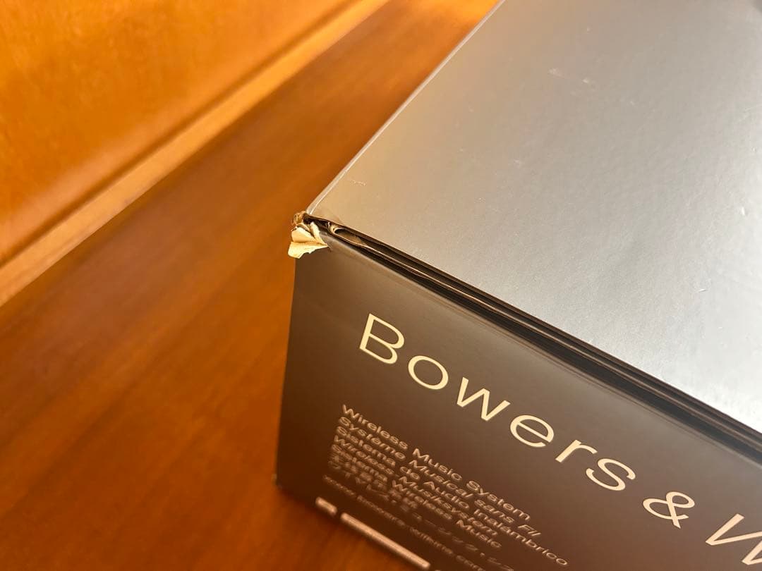 【oldrookie】B&W ツェッペリン ワイヤレス スピーカーブラック