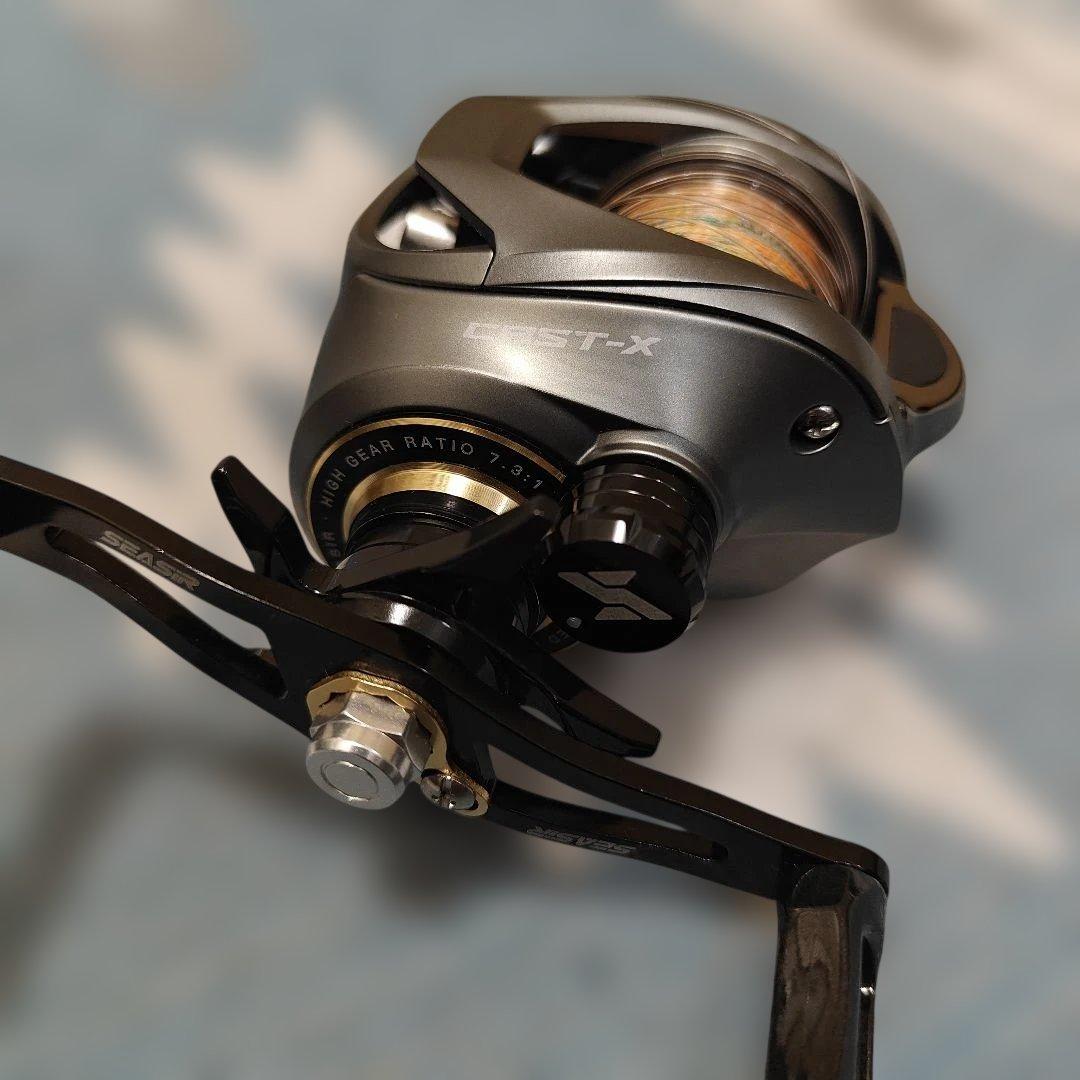 タトゥーラ込み seasir cast-x high gear ベイトリール 左