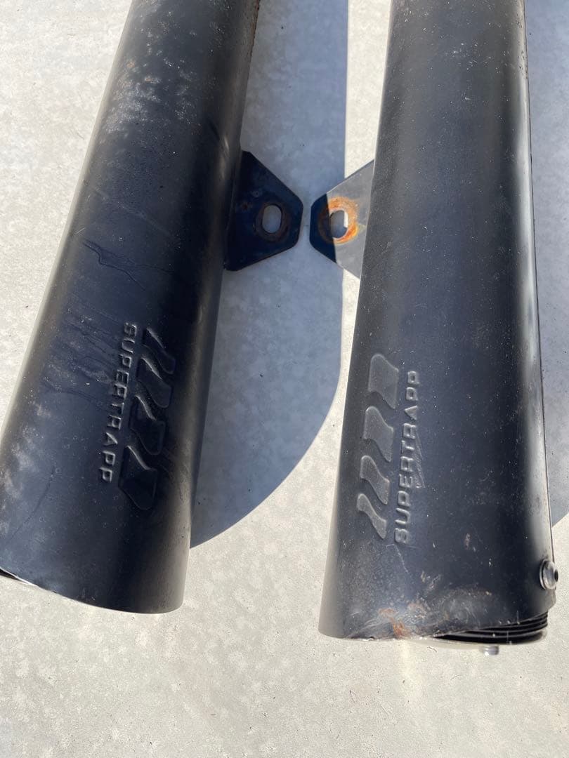 スーパートラップ Vmax1200 マフラー スリップオン