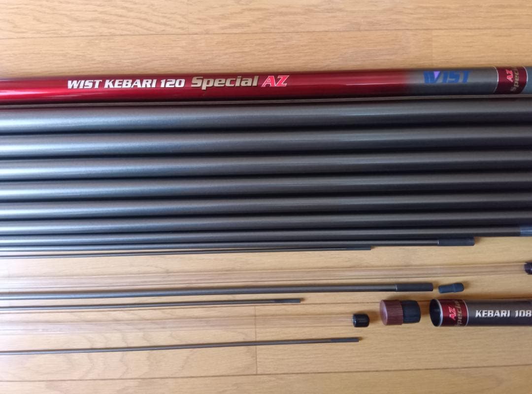 WIST 毛ばり専用ロッド KEBARI Special AZ 12.0ｍ 鮎竿