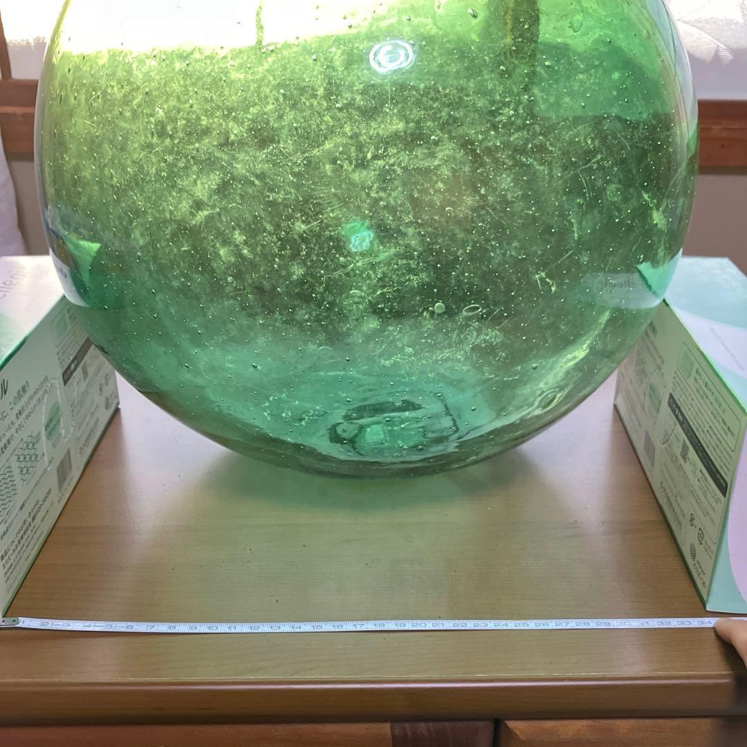 浮き玉　ガラス玉　34cm
