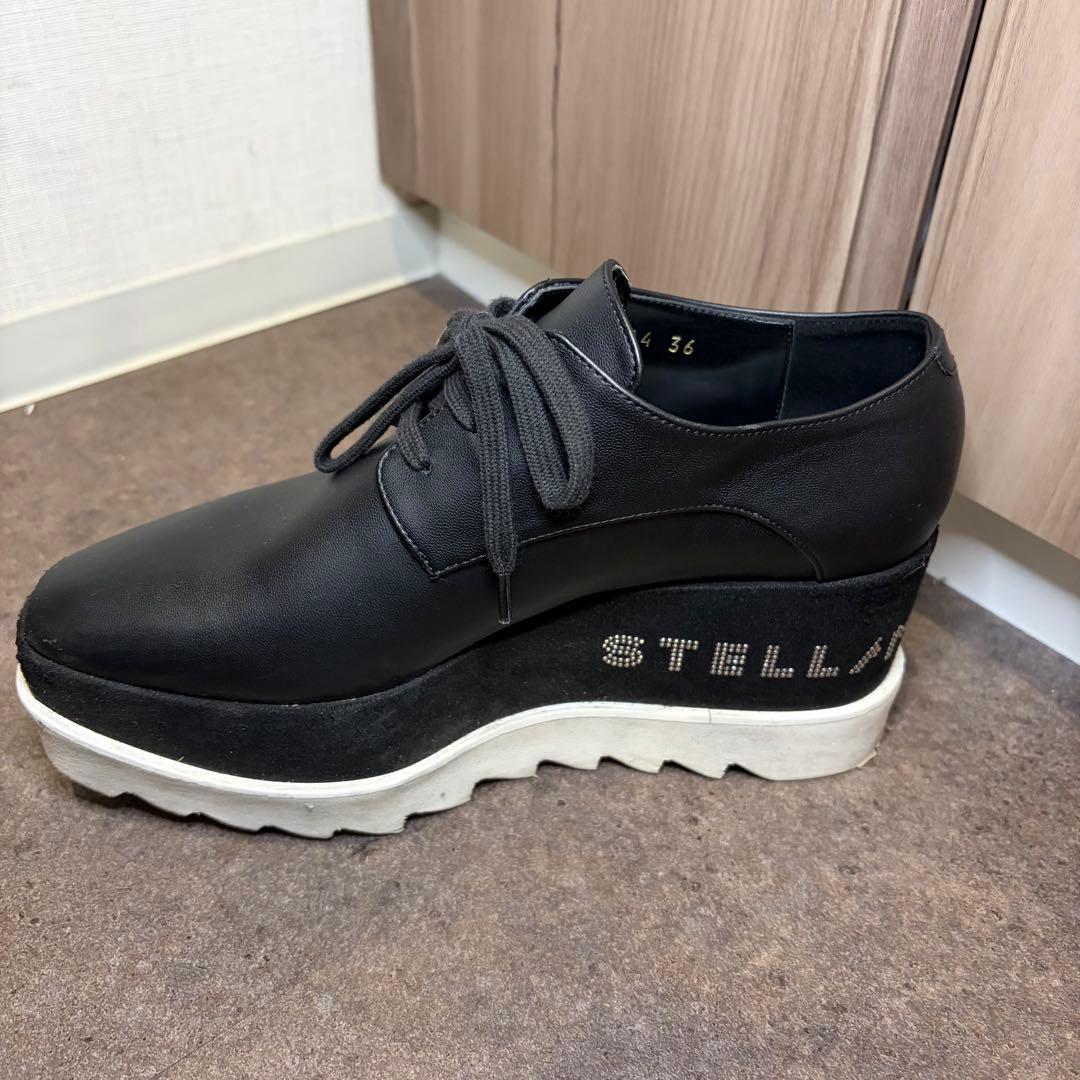 STELLA McCARTNEY エリス　プラットフォーム　36 ブラック