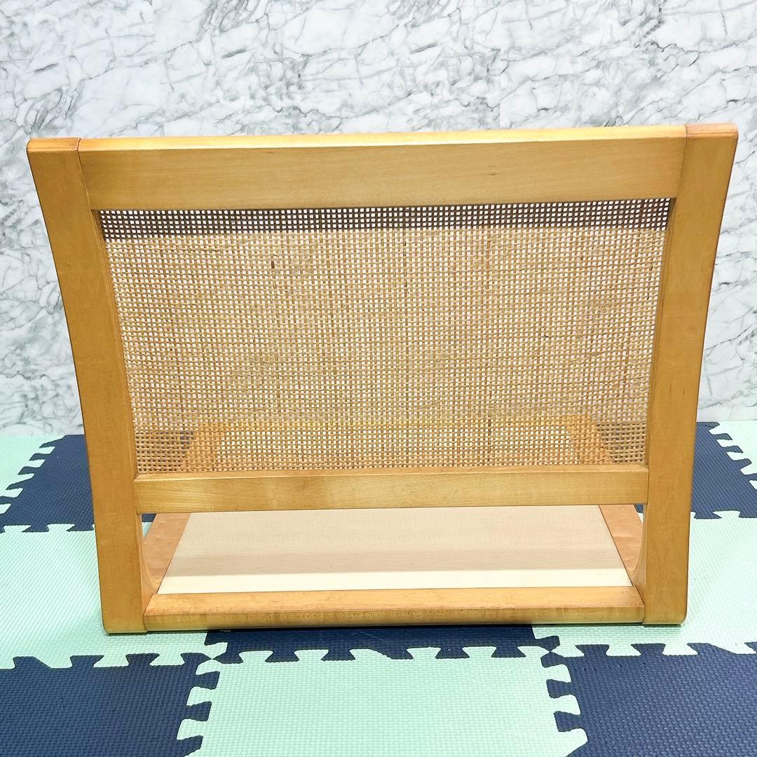 TENDO 天童木工 メープル材 座椅子 5559MP 4脚セット 原好輝 籐