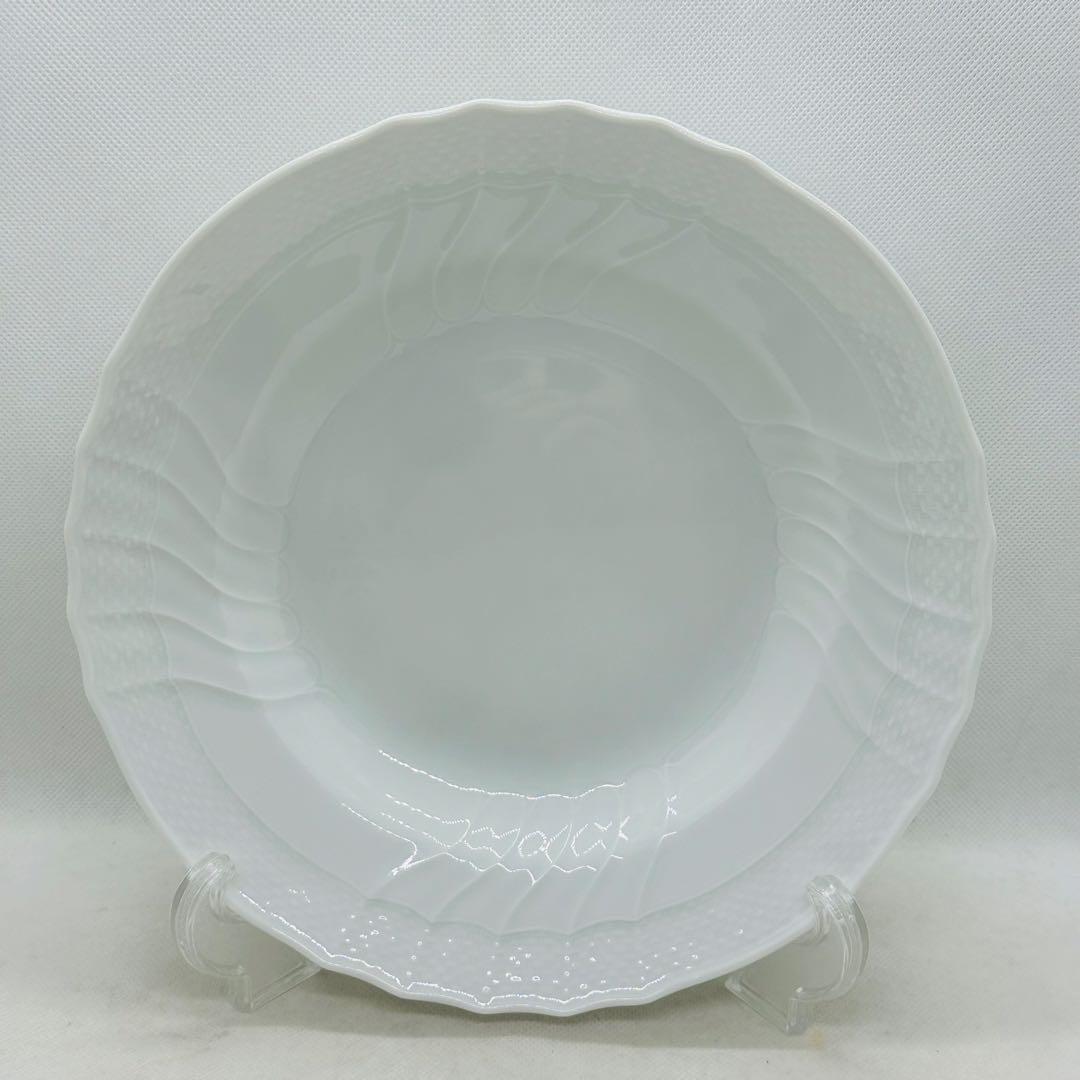 リチャードジノリ ベッキオホワイト スープ パスタ プレート 6枚セット