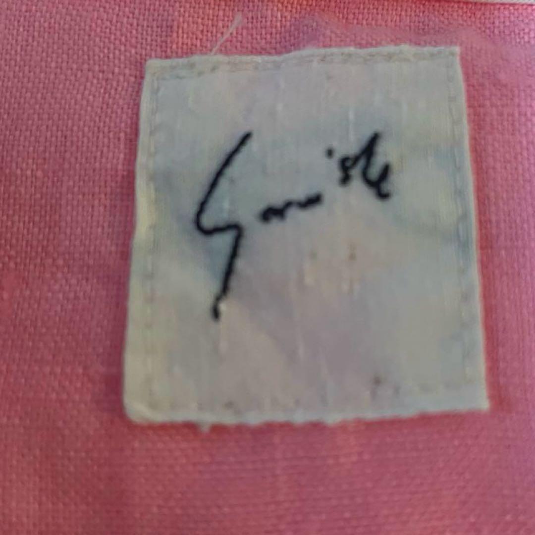 ソルム エイティーシックス ガールズユニフォーム ピンク リネン トップスF