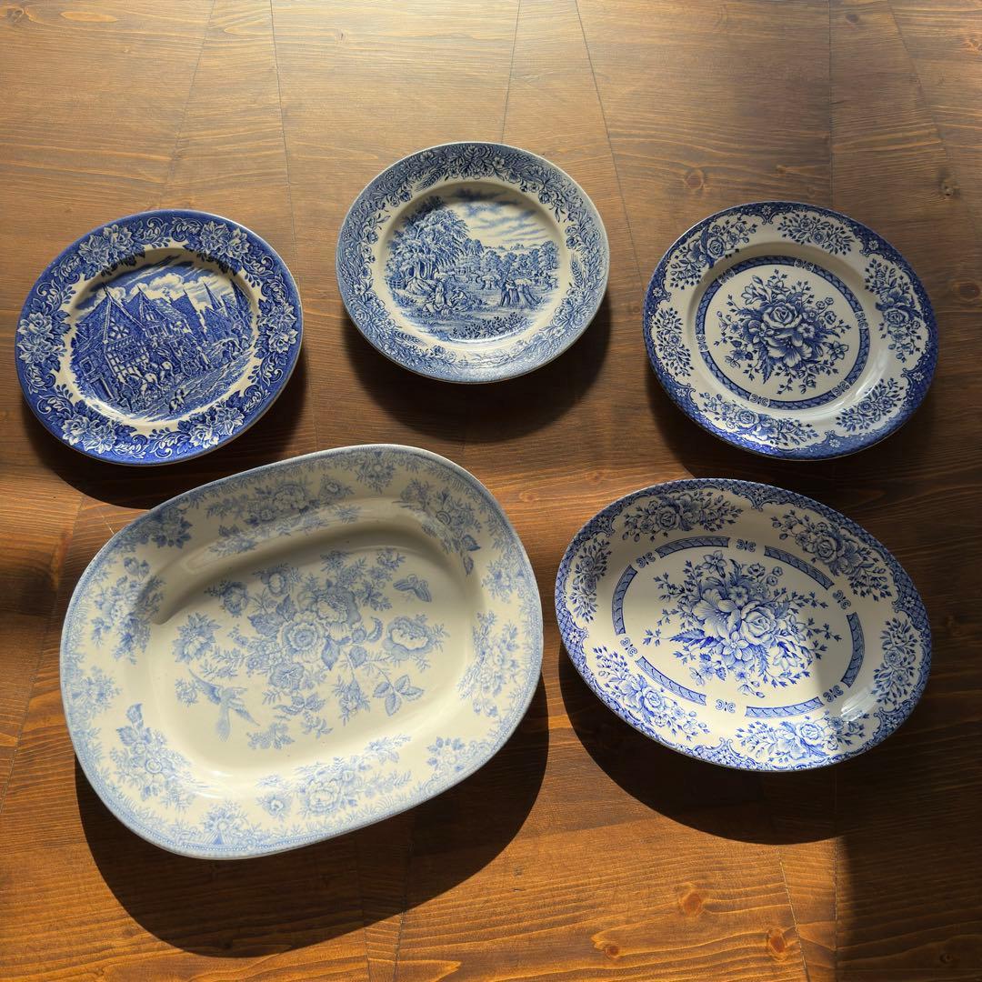 イギリス アンティーク 皿 チャーチル製