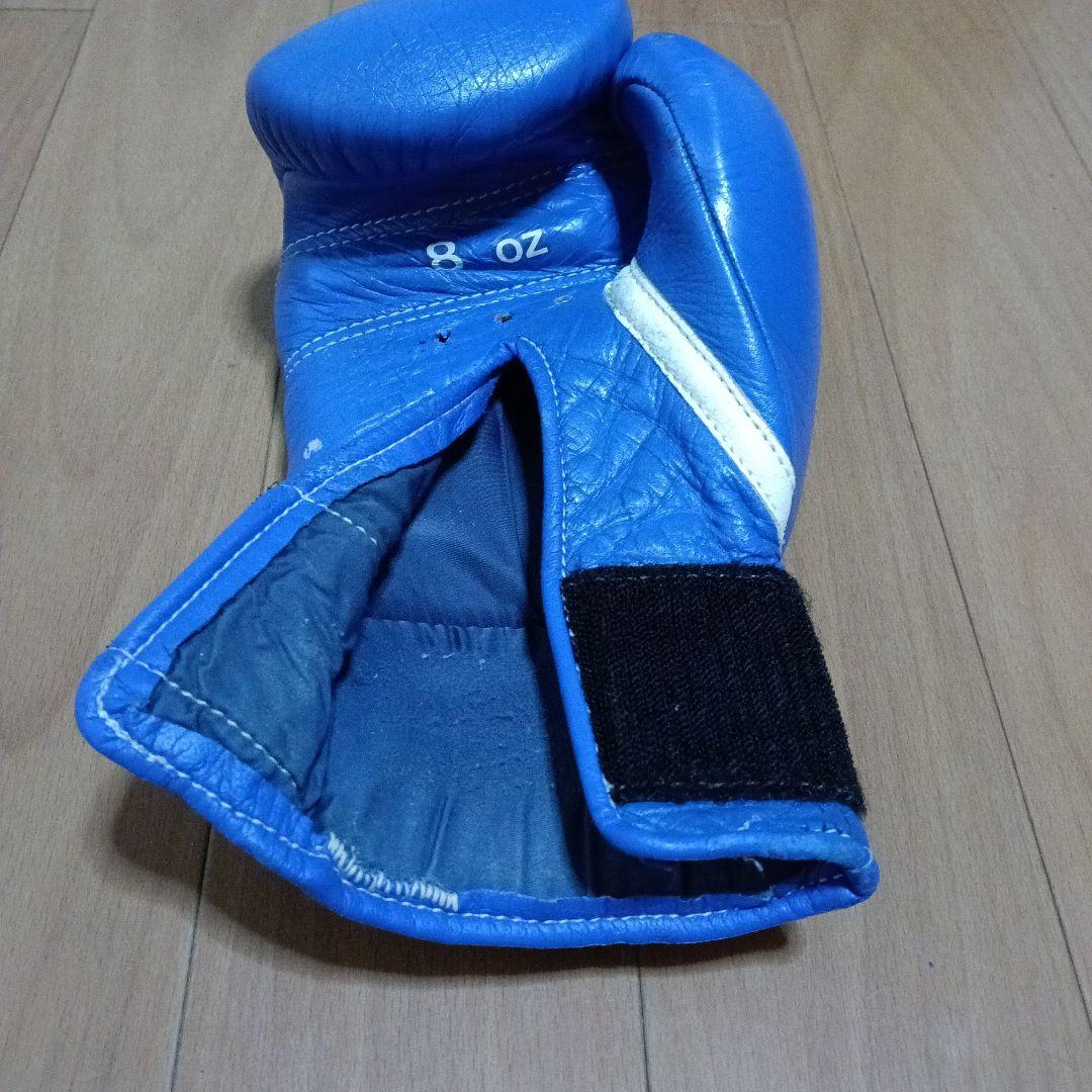 【中古】Winning Daito 8 oz ボクシンググローブ 青