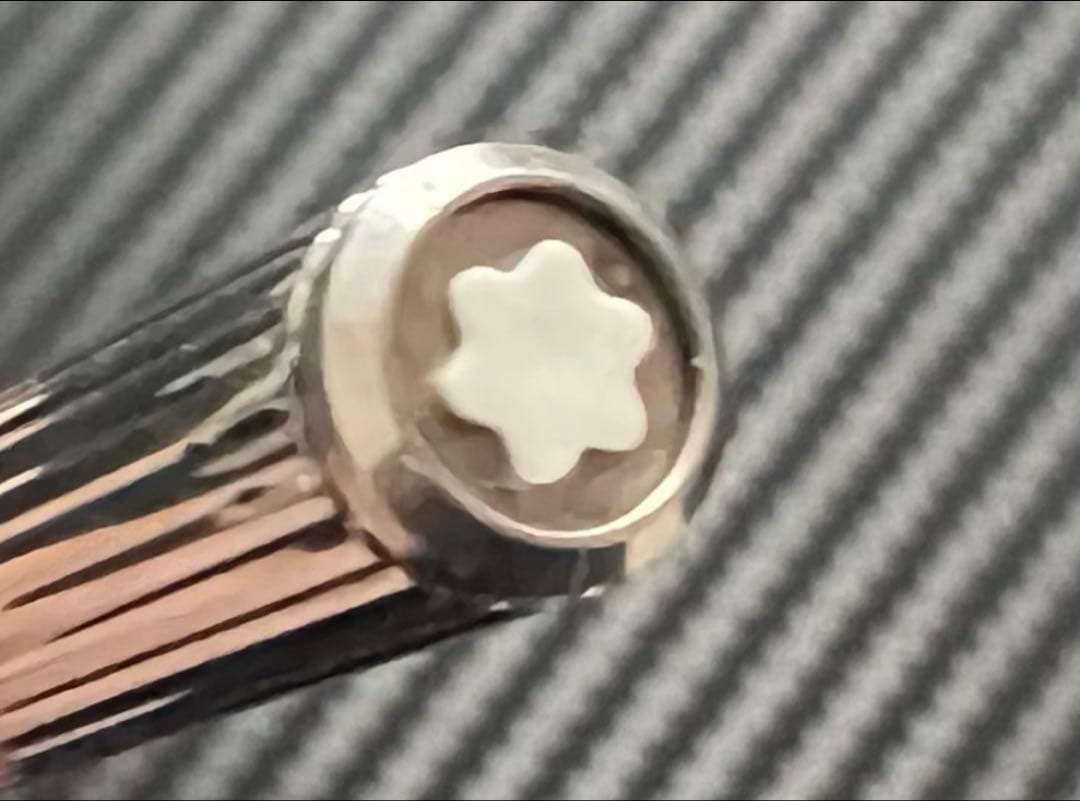 モンブラン ノブレス シルバー F 細字 万年筆