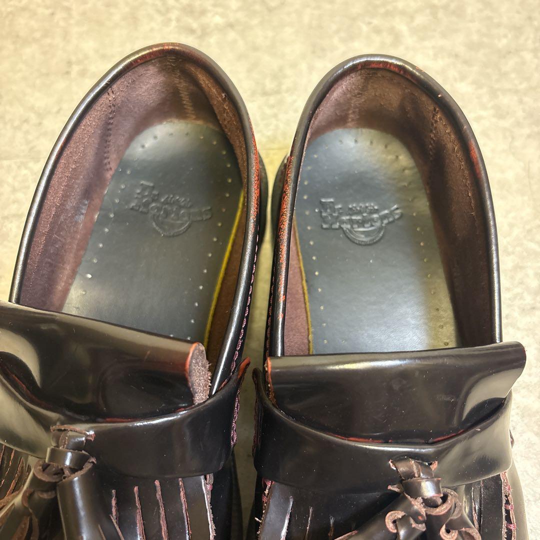 美品✨️ドクターマーチンADRIANタッセルローファー チェリーレッド UK5