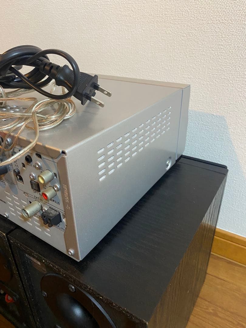 Panasonic ミニコンポ ハイレゾ音源対応 シルバー SA-PMX90