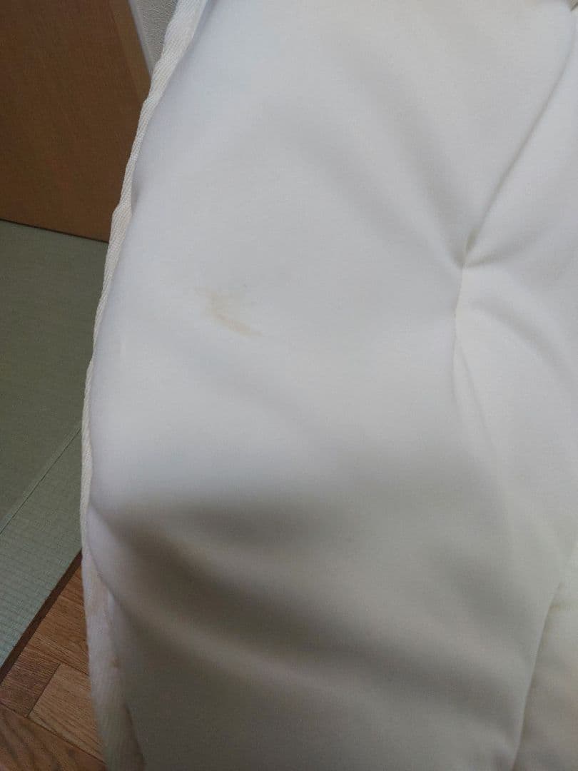 ⭐値下げしました⭐ ⭐再値下げ要相談⭐ホワイトクッション折りたたみチェア