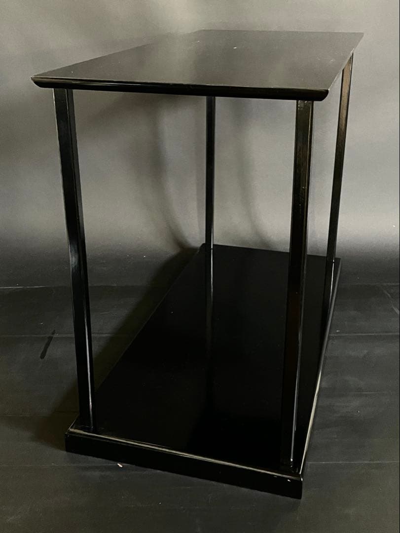 「母」 真台子 大棚 真塗 台子 組立式 紙箱 茶道具 （Fう）