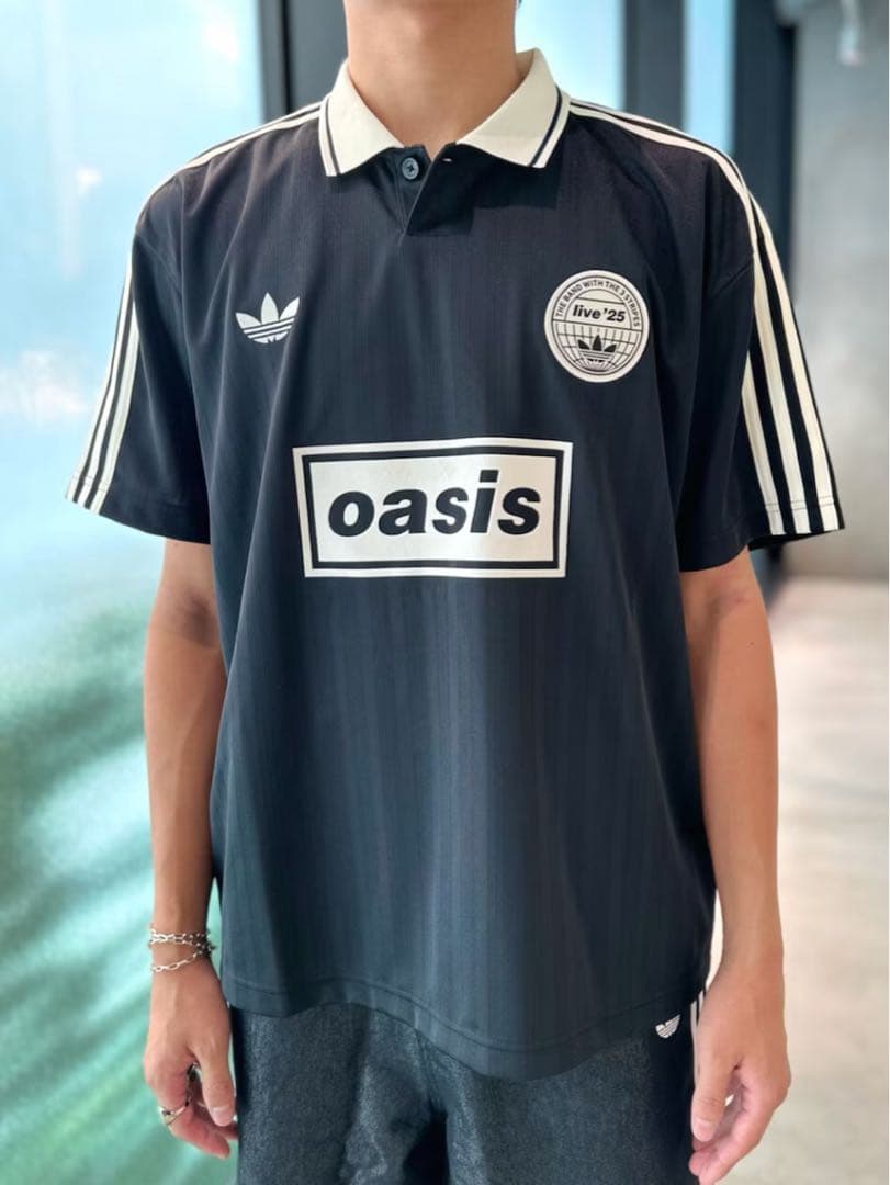 【日本限定】新品 adidas oasis ツアージャガードジャージー Mサイズ