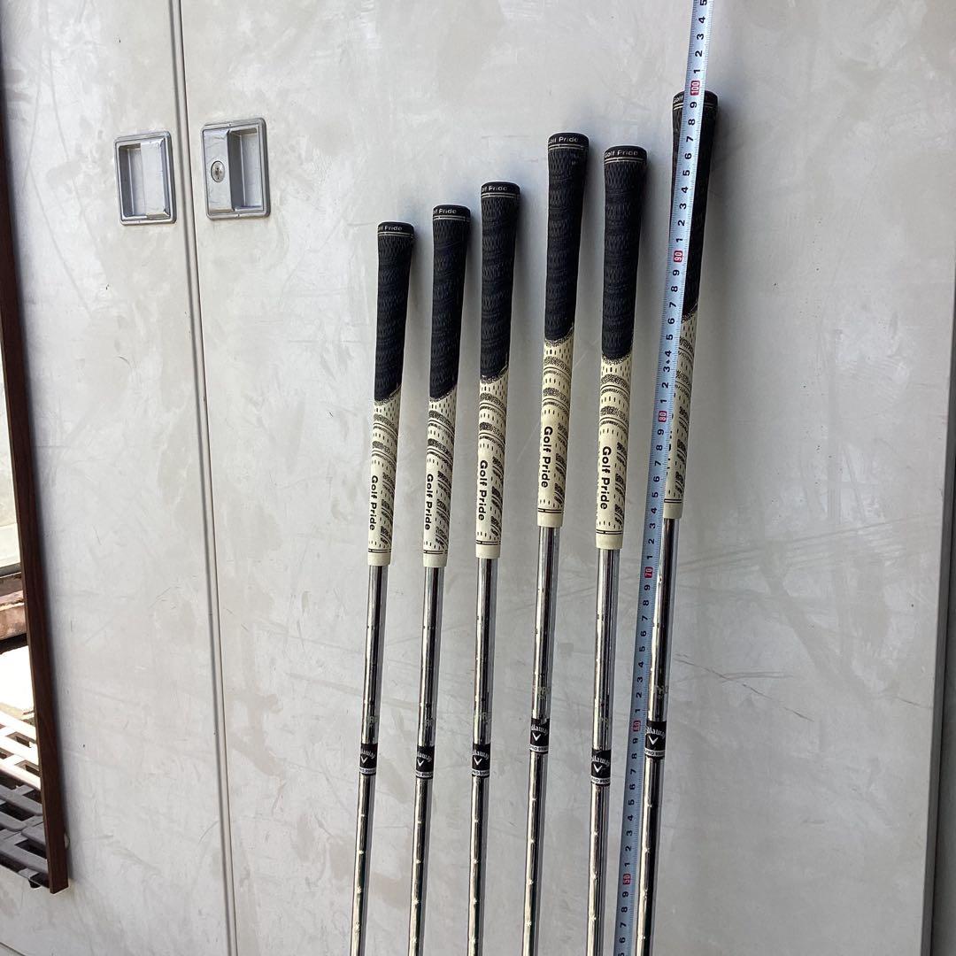 ゴルフクラブセット 6本 ステンレススチール　キャロウェイ　ゴルフ　　（J99）