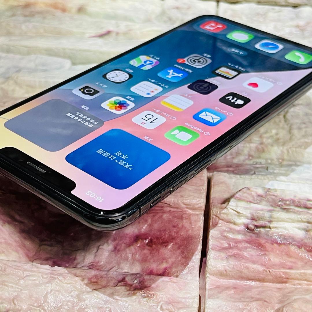 SIMフリー iPhoneXSMAX 256GB 438 スペースグレイ