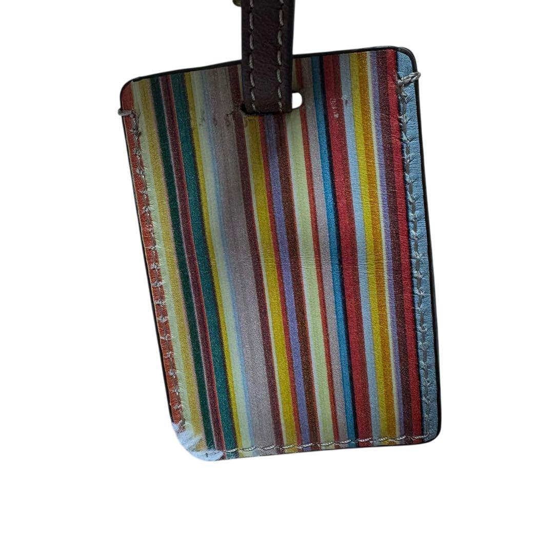 ポールスミス　ボストンバッグ　ショルダーバッグ　マルチストライプ　ミニクーパー