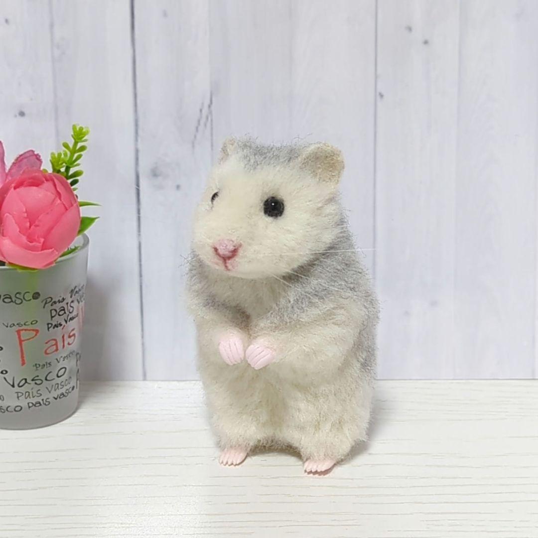 383 ta ハムスター 羊毛フェルト