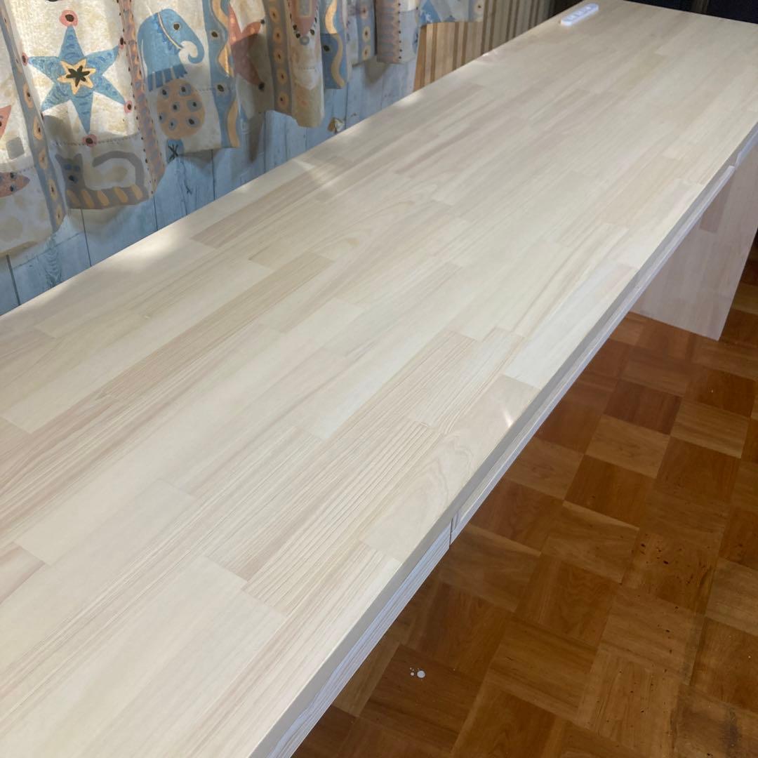 机 テーブル カウンター 幅200cm パイン集成材
