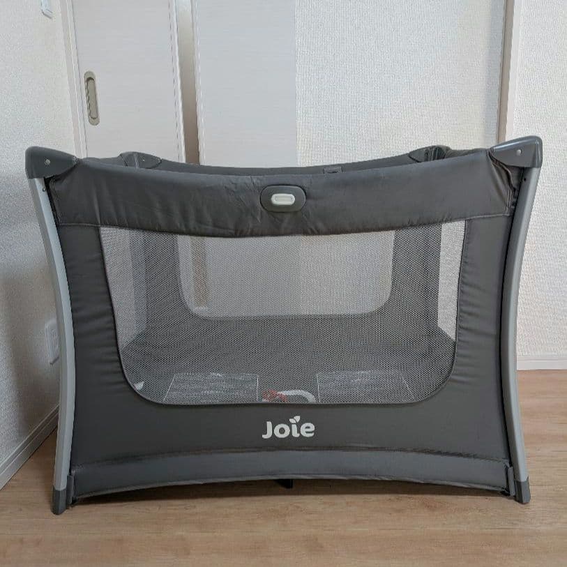 KATOJI JOIE プレイヤード イリュージョン ベビーベッド グレー