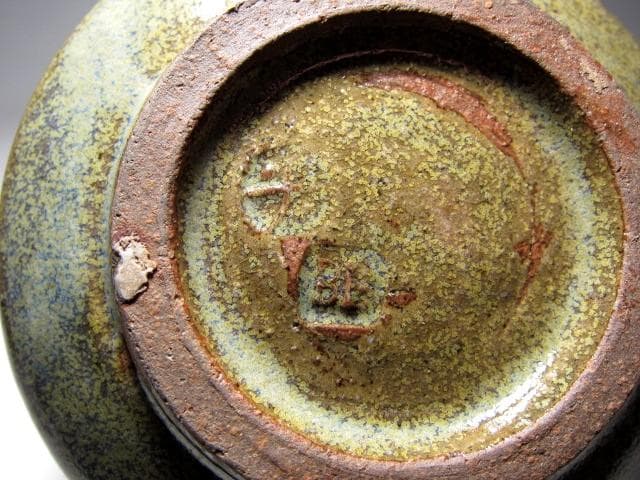 バーナード・リーチ 茶碗 イギリスの陶芸家　　　　　　　　m186