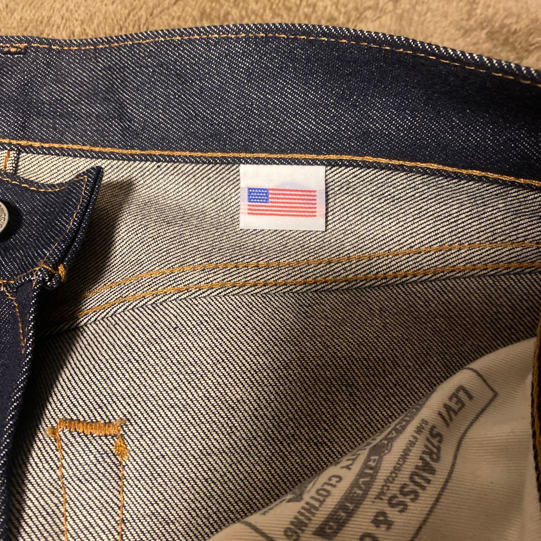Levi's 551Z セルビッジ　リジットデニム　未洗濯　米国製　W29L34