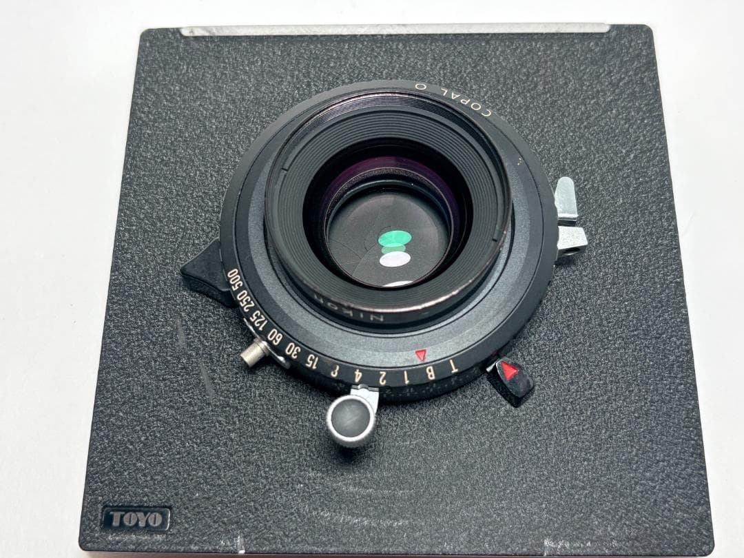 ニコン NIKKOR-W 100mm F5.6 COPAL 0 TOYOボード