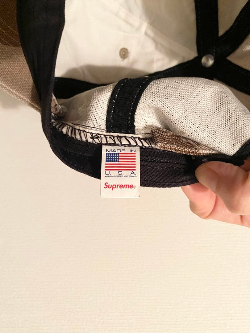 【新品未使用】Supreme Pigment S Logo 6-Panel
