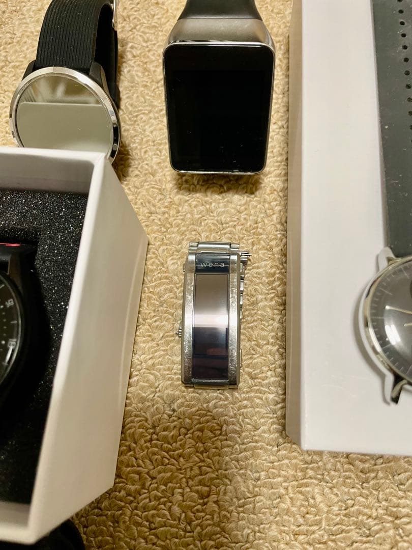 スマートウォッチ 21個ジャンクセットNOKIA ZENWATCH wena3入