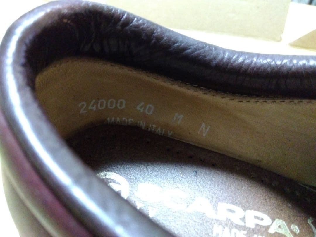 SCRPA レザー イタリア製 40サイズ