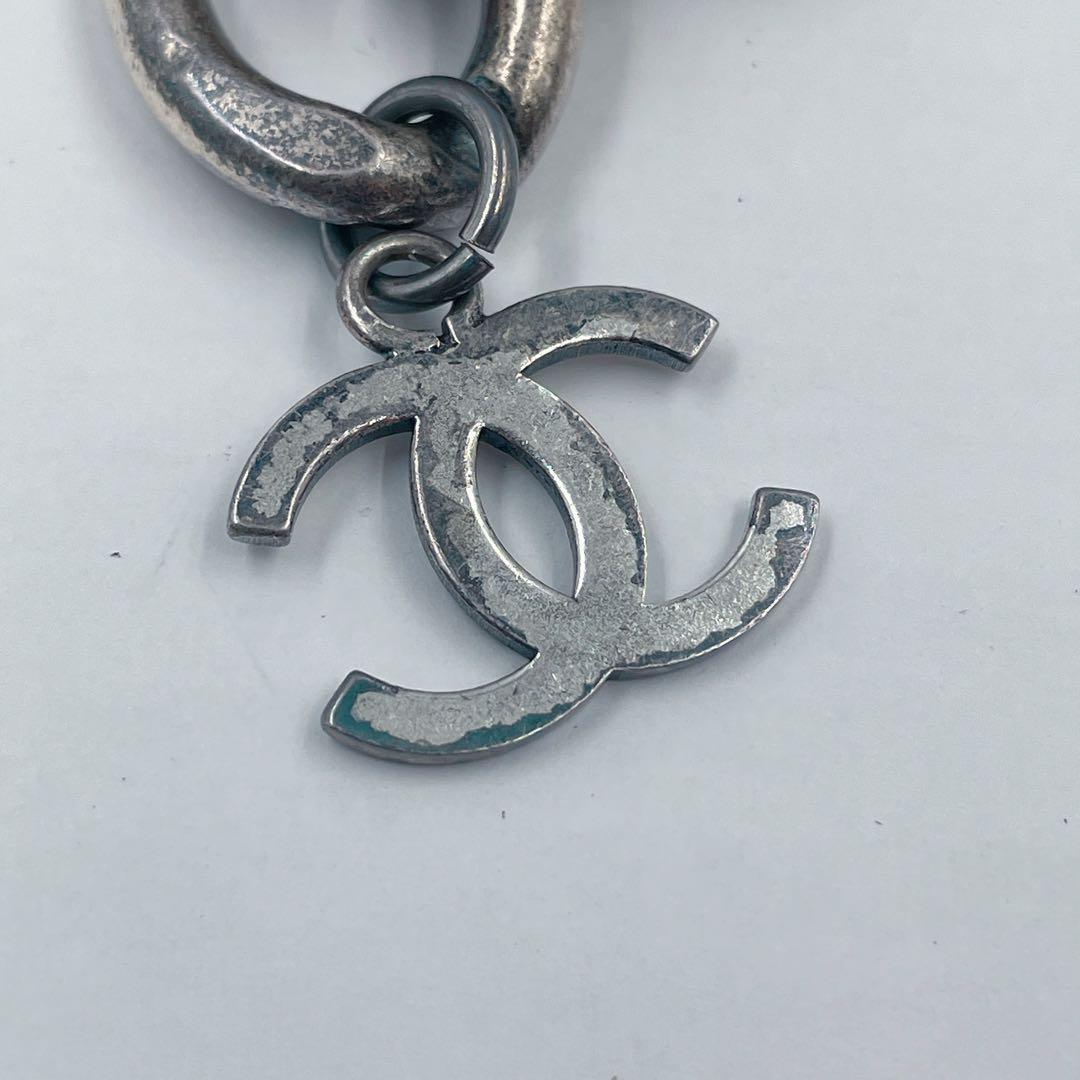 9EM106 CHANEL シャネル レザー チェーンベルト ヴィンテージ