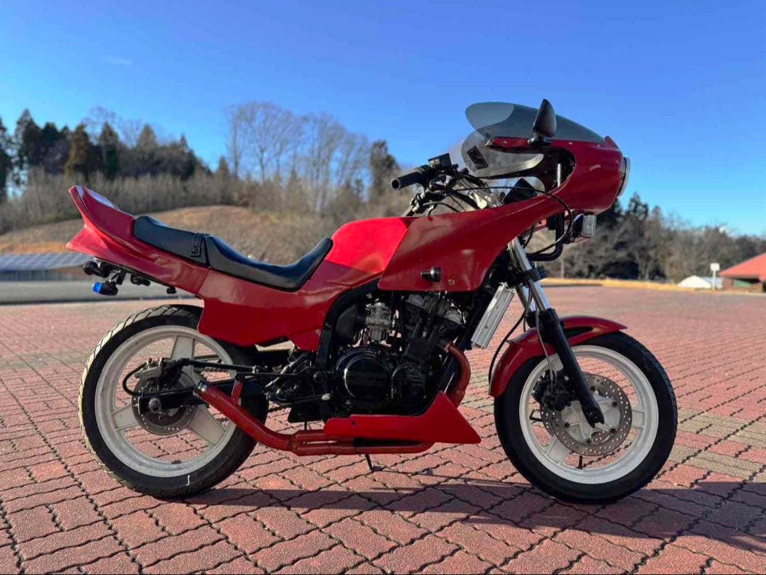 ラジエーターカバー　GF250　送料無料　かっぺオリジナル　空冷オイルクーラー風