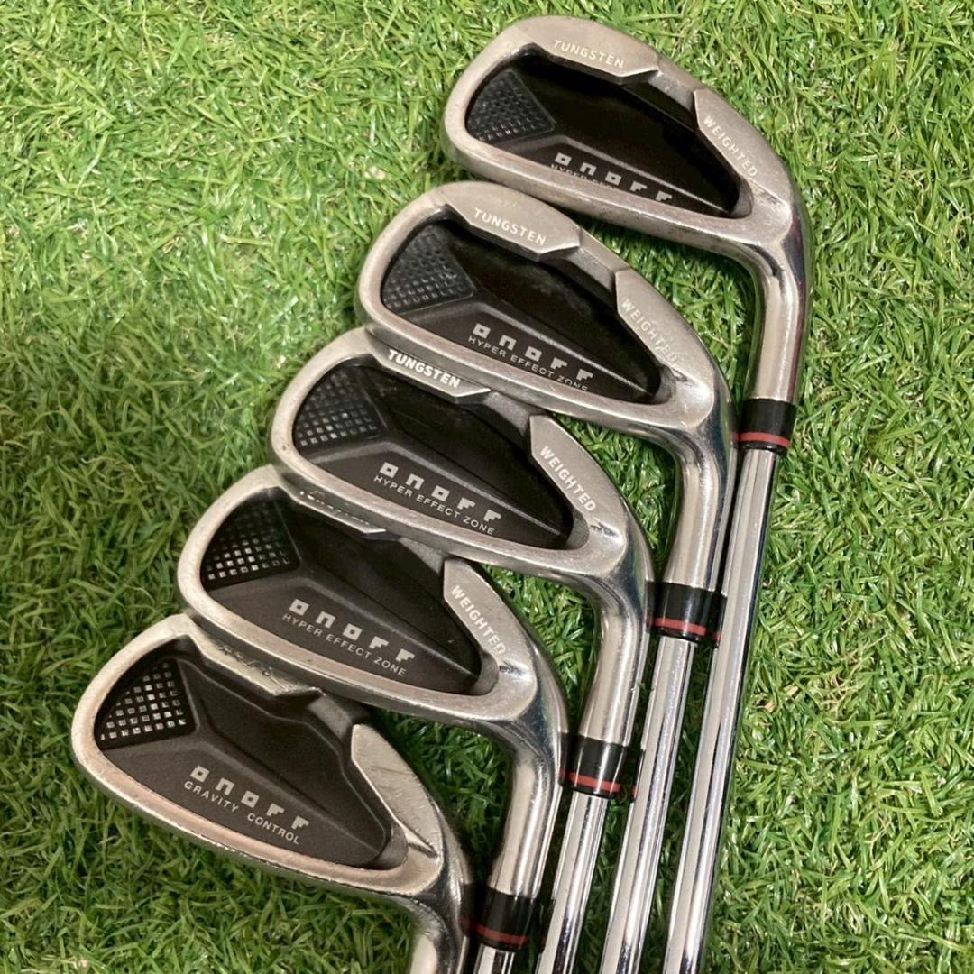 ONOFF アイアンセット 6〜9 P スチール Sフレックス